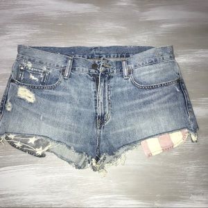 Denim & SupplyRalph Lauren Boyfriend Cutoff Shorts